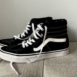 Black High Top Vans